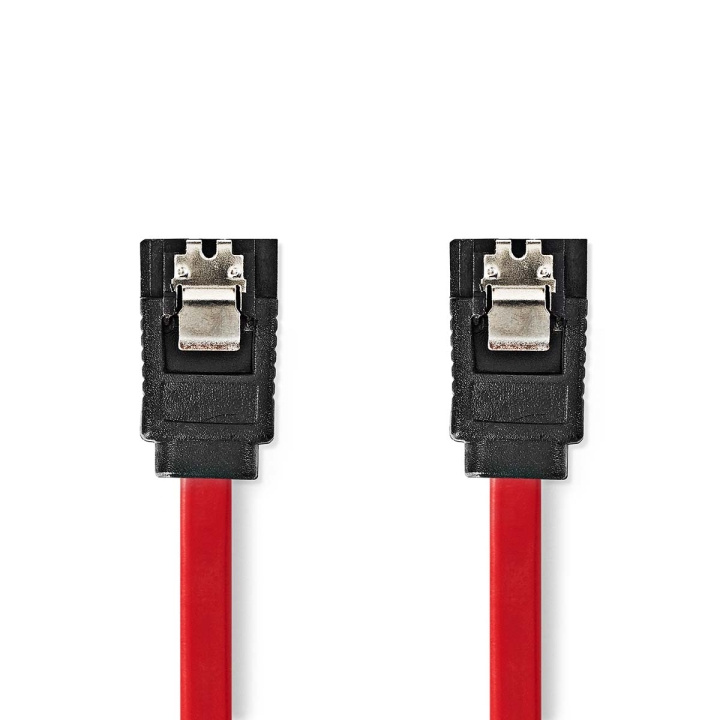 Nedis SATA Cable | 1.5 Gbps | SATA 7-Pin Female | SATA 7-Pin Female | Nickel Plated | 0.50 m | Flat | PVC | Red | Box in the group COMPUTERS & PERIPHERALS / Computer cables / Internal / SATA at TP E-commerce Nordic AB (C57854)