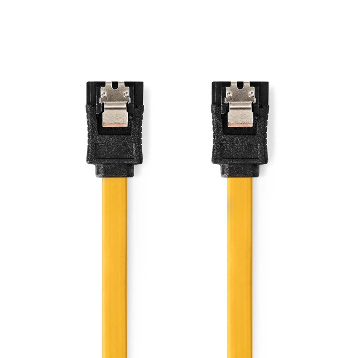 Nedis SATA Cable | 6 Gbps | SATA 7-Pin Female | SATA 7-Pin Female | Nickel Plated | 0.50 m | Flat | PVC | Yellow | Box in the group COMPUTERS & PERIPHERALS / Computer cables / Internal / SATA at TP E-commerce Nordic AB (C57856)