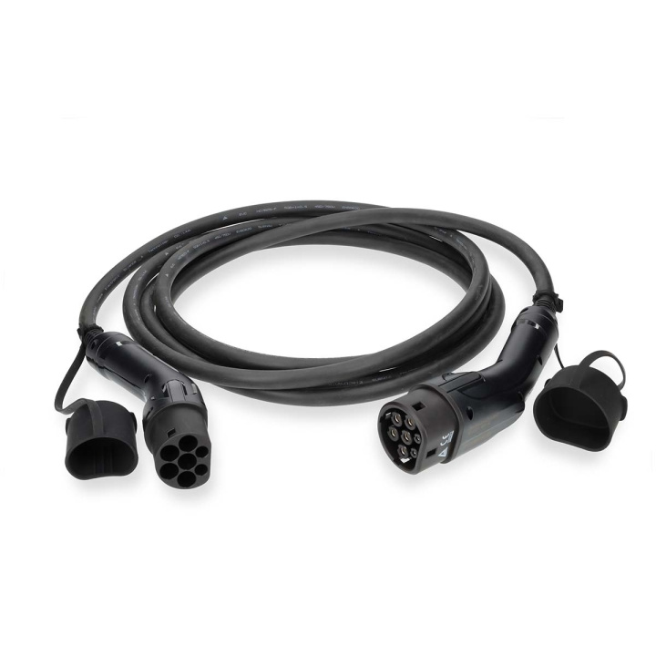 Nedis Electric Vehicle Cable | Cable Type 2 | 32 A | 22000 W | 3-Phases | 5.00 m | Black | Gift Box in the group CAR / Charging cables & Charging boxes to Electric cars at TP E-commerce Nordic AB (C57899)