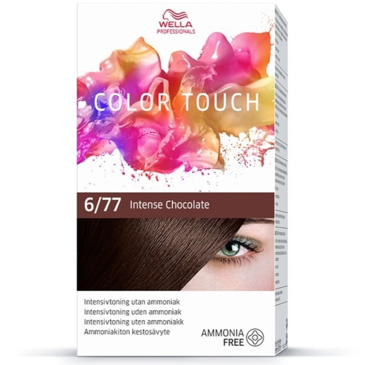 Wella Color Touch Deep Browns 6/77 Intense Chocolate in the group BEAUTY & HEALTH / Hair & Styling / Hair care / Hair Dye / Hair Dye & Color bombs at TP E-commerce Nordic AB (C57916)