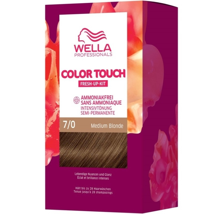 Wella Color Touch Pure Naturals 7/0 Medium Blonde in the group BEAUTY & HEALTH / Hair & Styling / Hair care / Hair Dye / Hair Dye & Color bombs at TP E-commerce Nordic AB (C57924)