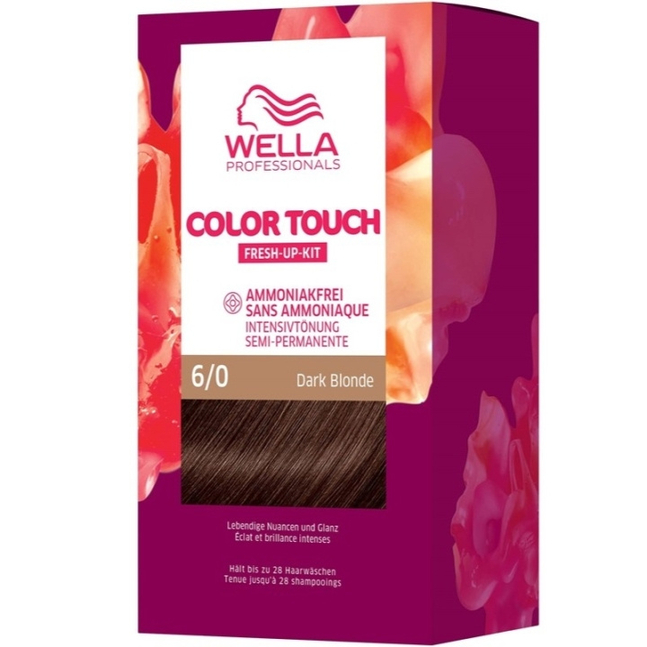 Wella Color Touch Pure Naturals 6/0 Dark Blonde in the group BEAUTY & HEALTH / Hair & Styling / Hair care / Hair Dye / Hair Dye & Color bombs at TP E-commerce Nordic AB (C57929)
