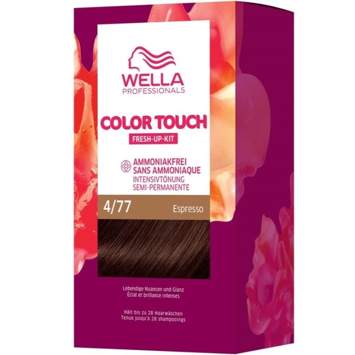 Wella Color Touch Deep Browns 4/77 Espresso in the group BEAUTY & HEALTH / Hair & Styling / Hair care / Hair Dye / Hair Dye & Color bombs at TP E-commerce Nordic AB (C57932)