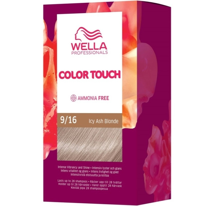 Wella Color Touch Rich Naturals 9/16 Icy Ash Blonde in the group BEAUTY & HEALTH / Hair & Styling / Hair care / Hair Dye / Hair Dye & Color bombs at TP E-commerce Nordic AB (C57933)