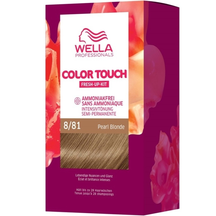 Wella Color Touch Rich Naturals 8/81 Pearl Blonde in the group BEAUTY & HEALTH / Hair & Styling / Hair care / Hair Dye / Hair Dye & Color bombs at TP E-commerce Nordic AB (C57936)