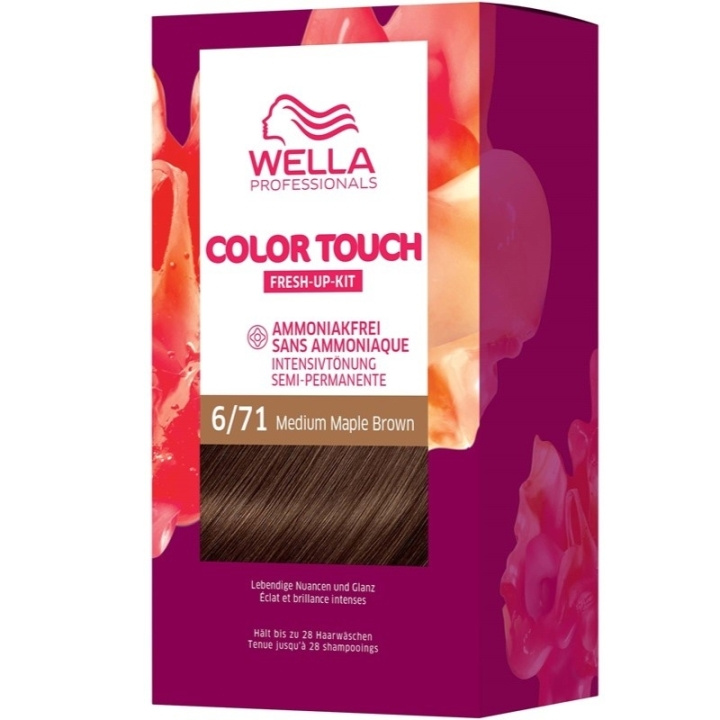 Wella Color Touch Deep Browns 6/71 Medium Maple Brown in the group BEAUTY & HEALTH / Hair & Styling / Hair care / Hair Dye / Hair Dye & Color bombs at TP E-commerce Nordic AB (C57938)