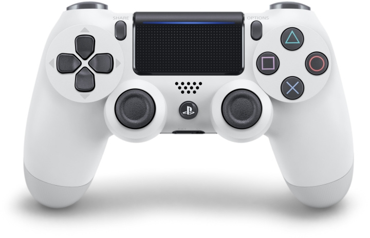 Sony DualShock 4 v2 Gamepad, Glacier White, PS4 in the group HOME ELECTRONICS / Game consoles & Accessories / Sony PlayStation 4 at TP E-commerce Nordic AB (C57949)