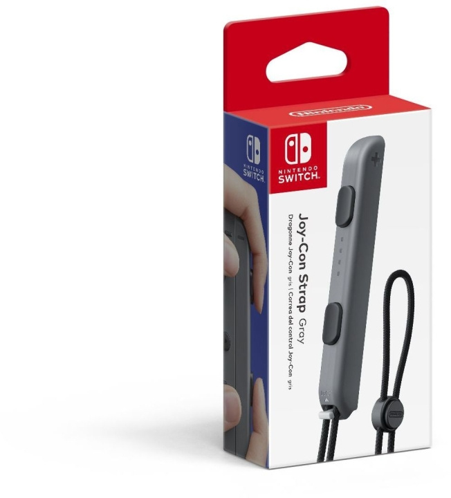 Nintendo Joy-Con Strap, grå, Switch in the group HOME ELECTRONICS / Game consoles & Accessories / Nintendo Switch / Accessories at TP E-commerce Nordic AB (C57950)