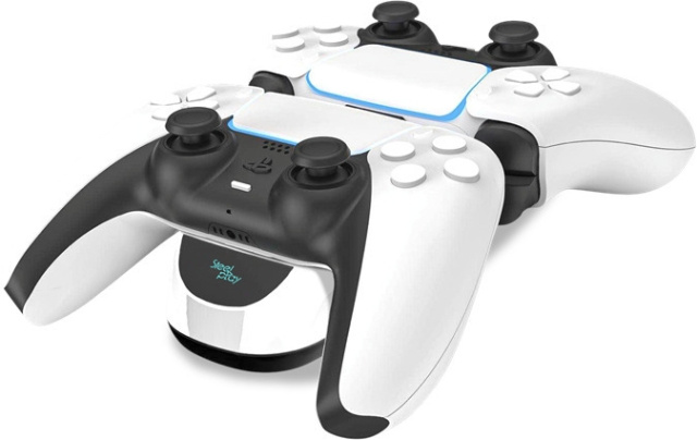 Steelplay Dual Charge Stand, PS5 in the group HOME ELECTRONICS / Game consoles & Accessories / Sony PlayStation 5 / Accessories at TP E-commerce Nordic AB (C57965)