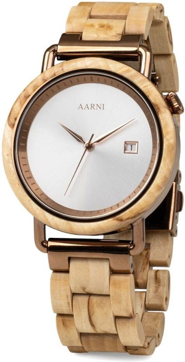 <p><span>An unprecedented device. Aarni Crafted from marble-like birch wood, Atlas hides an automatic mechanism with a day function. The bronze-colored details and the metallic light background are eye-catching. The mechanism and the movement of the pendu in the group Sport, leisure & Hobby / Accessories / Watches at TP E-commerce Nordic AB (C57967)
