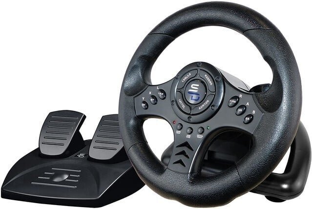 Subsonic Superdrive SV450 rattkontroll, PS4 / Xbox / Switch / PC in the group HOME ELECTRONICS / Game consoles & Accessories / Sony PlayStation 4 / Accessories at TP E-commerce Nordic AB (C58012)