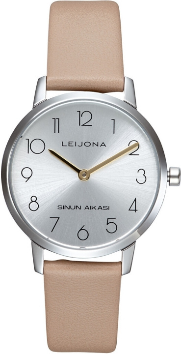 Leijona Loisto 5120-4688 armbandsur, 30 mm, Silver in the group Sport, leisure & Hobby / Accessories / Watches at TP E-commerce Nordic AB (C58025)