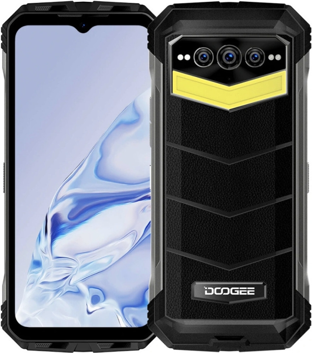 Doogee S100 Pro-telefon, 256/12 GB, svart in the group SMARTPHONE & TABLETS / Mobile phones & smartphones at TP E-commerce Nordic AB (C58035)