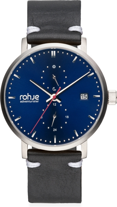Rohje Adventurister Blue armbandsur, svart in the group Sport, leisure & Hobby / Accessories / Watches at TP E-commerce Nordic AB (C58052)