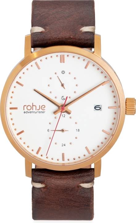 Rohje Adventurister Elegance armbandsur, brunt in the group Sport, leisure & Hobby / Accessories / Watches at TP E-commerce Nordic AB (C58054)