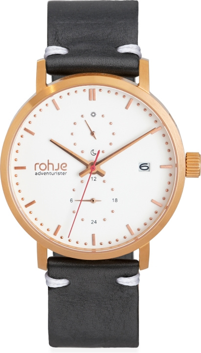 Rohje Adventurister Elegance armbandsur, svart in the group Sport, leisure & Hobby / Accessories / Watches at TP E-commerce Nordic AB (C58056)