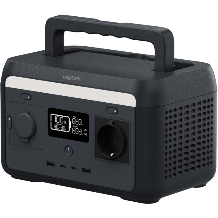 LogiLink Portable Power Station 300W 204,8 Wh in the group HOME, HOUSEHOLD & GARDEN / Electricity & Lighting / Power stations at TP E-commerce Nordic AB (C58114)