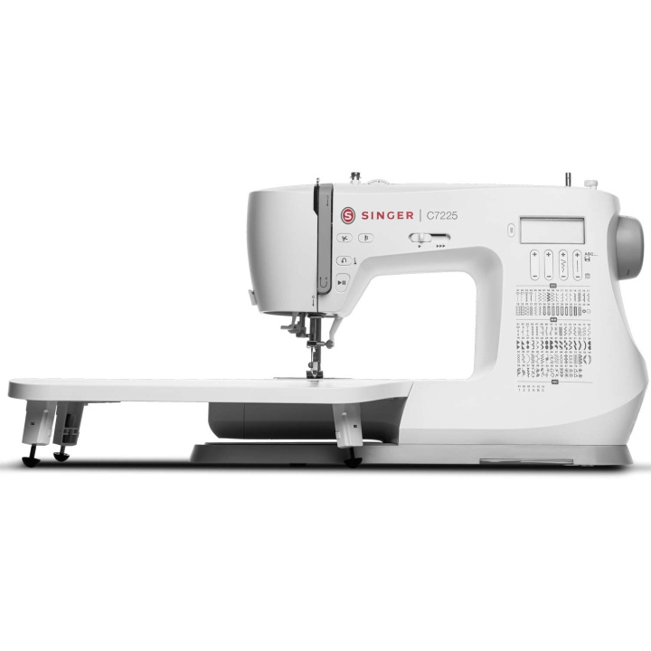 Singer Symaskin C7225 Elektronisk 97st sömmar inkl förlängningsbord in the group HOME, HOUSEHOLD & GARDEN / Household appliances / Sewing machine & Accessories / Sewing machines at TP E-commerce Nordic AB (C58126)