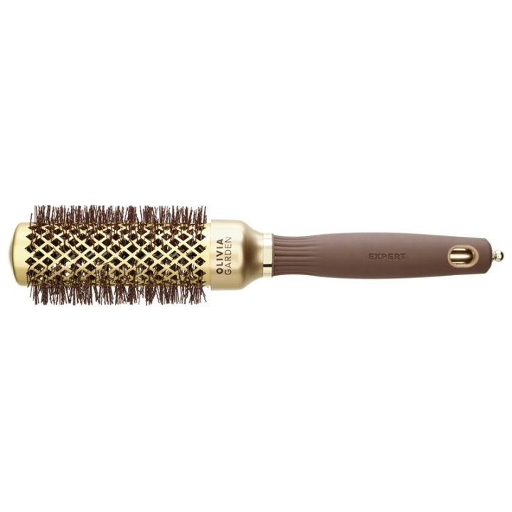 Olivia Garden Expert Blowout Shine Wavy Bristles G&B 35 in the group BEAUTY & HEALTH / Hair & Styling / Hair brushes at TP E-commerce Nordic AB (C58298)