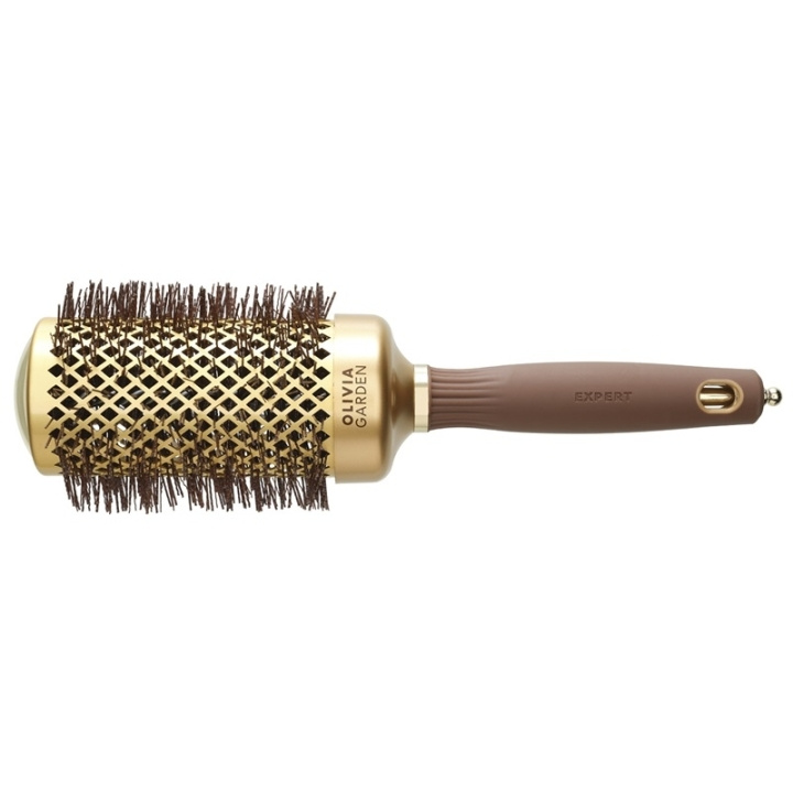 Olivia Garden Expert Blowout Shine Wavy Bristles G&B 55 in the group BEAUTY & HEALTH / Hair & Styling / Hair brushes at TP E-commerce Nordic AB (C58304)