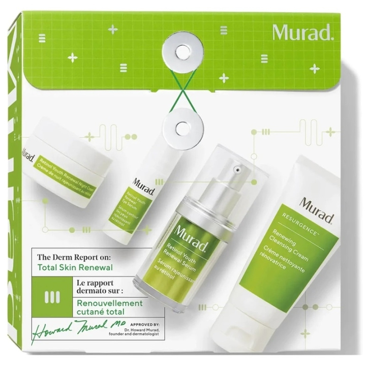Murad Giftset Murad The Derm Report Total Skin Renewal in the group BEAUTY & HEALTH / Gift sets / Gift sets for her at TP E-commerce Nordic AB (C58311)