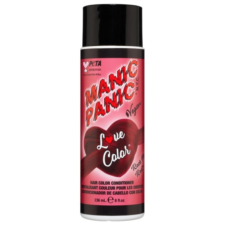 Manic Panic Love Color® Hair Color Depositing Conditioner Rock Me Red 236ml in the group BEAUTY & HEALTH / Hair & Styling / Hair care / Conditioner at TP E-commerce Nordic AB (C58346)
