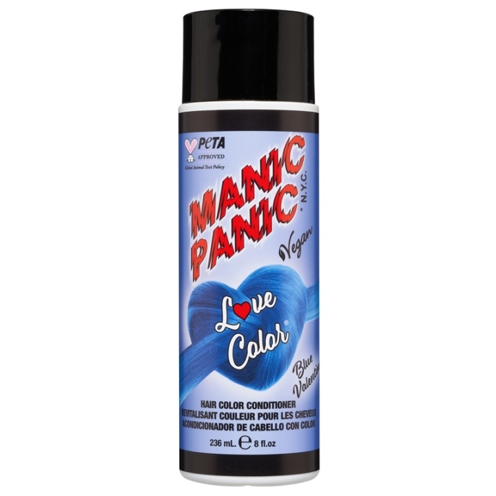 Manic Panic Love Color® Hair Color Depositing Conditioner Blue Valentine 236ml in the group BEAUTY & HEALTH / Hair & Styling / Hair care / Conditioner at TP E-commerce Nordic AB (C58347)