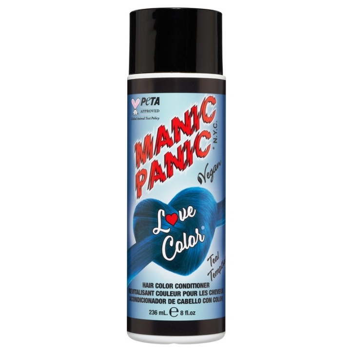 Manic Panic Love Color® Hair Color Depositing Conditioner Teal Temptress 236ml in the group BEAUTY & HEALTH / Hair & Styling / Hair care / Conditioner at TP E-commerce Nordic AB (C58350)