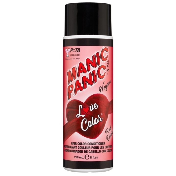 Manic Panic Love Color® Hair Color Depositing Conditioner Red Desire 236ml in the group BEAUTY & HEALTH / Hair & Styling / Hair care / Conditioner at TP E-commerce Nordic AB (C58351)