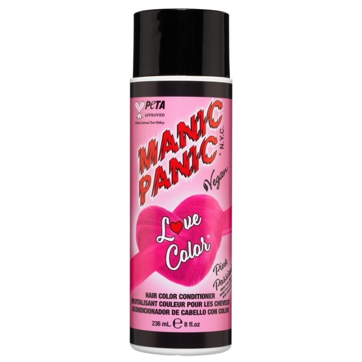 Manic Panic Love Color® Hair Color Depositing Conditioner Pink Passion 236ml in the group BEAUTY & HEALTH / Hair & Styling / Hair care / Conditioner at TP E-commerce Nordic AB (C58352)