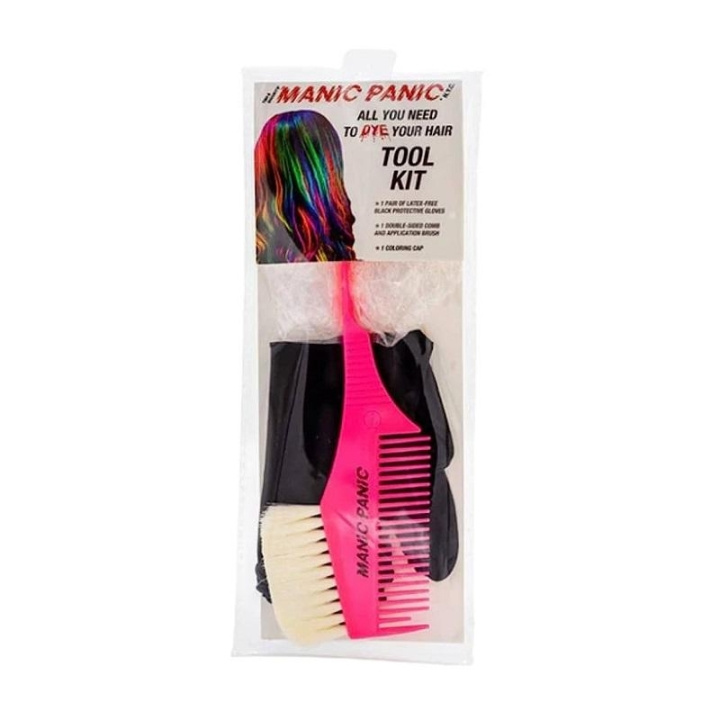 Manic Panic Tool Kit in the group BEAUTY & HEALTH / Hair & Styling / Hair care / Hair Dye / Hair Dye & Color bombs at TP E-commerce Nordic AB (C58363)