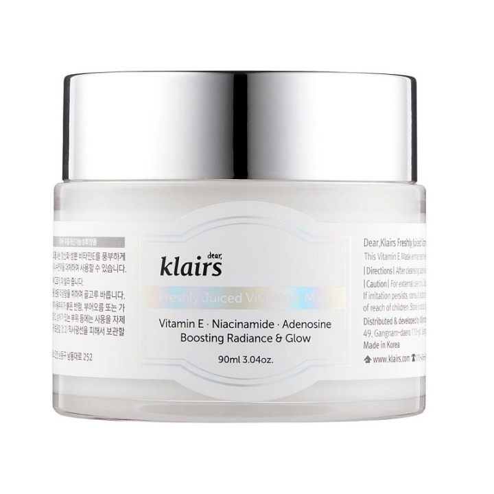 Klairs Freshly Juiced Vitamin E Mask 90ml in the group BEAUTY & HEALTH / Skin care / Face / Masks at TP E-commerce Nordic AB (C58403)