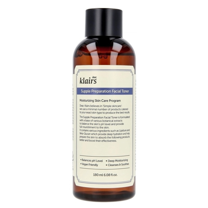 Klairs Supple Preparation Facial Toner 180ml in the group BEAUTY & HEALTH / Skin care / Face / Cleaning at TP E-commerce Nordic AB (C58409)