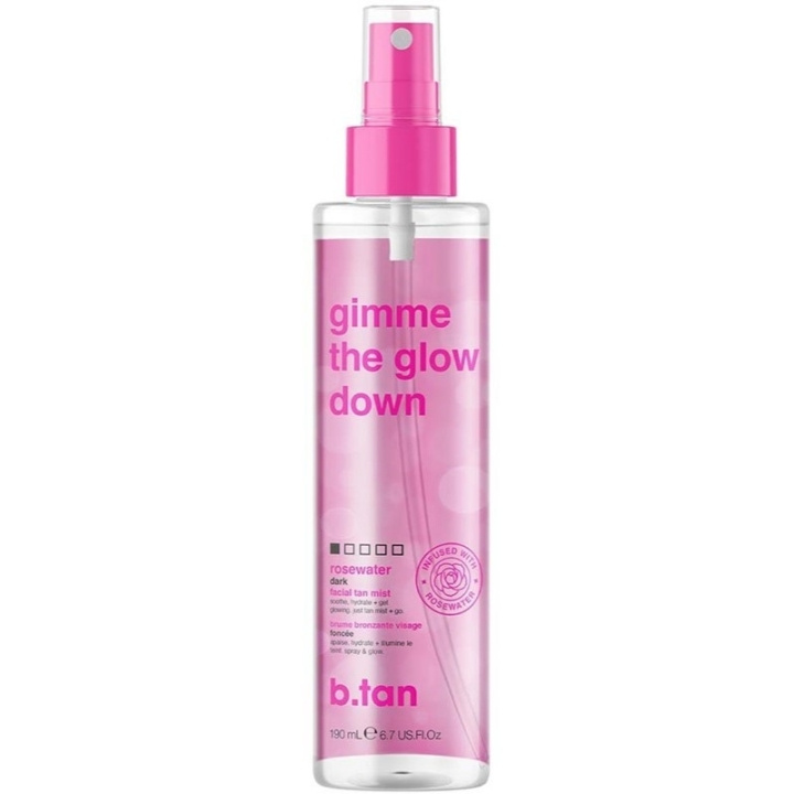 b.tan Gimme The Glow Down Facial Tan Mist 190ml in the group BEAUTY & HEALTH / Skin care / Tanning / Sunless tanning at TP E-commerce Nordic AB (C58418)