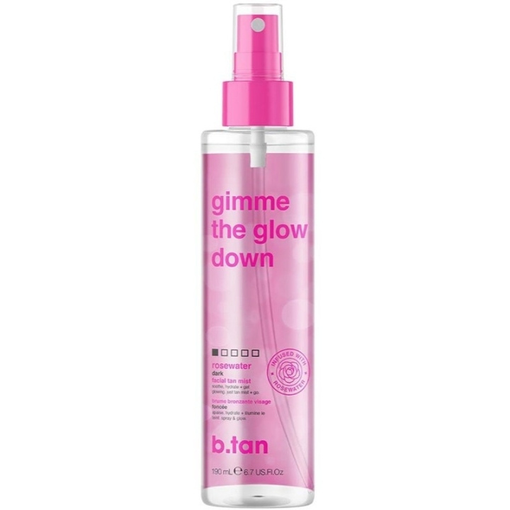 b.tan Gimme The Glow Down Facial Tan Mist 190ml in the group BEAUTY & HEALTH / Skin care / Tanning / Sunless tanning at TP E-commerce Nordic AB (C58418)