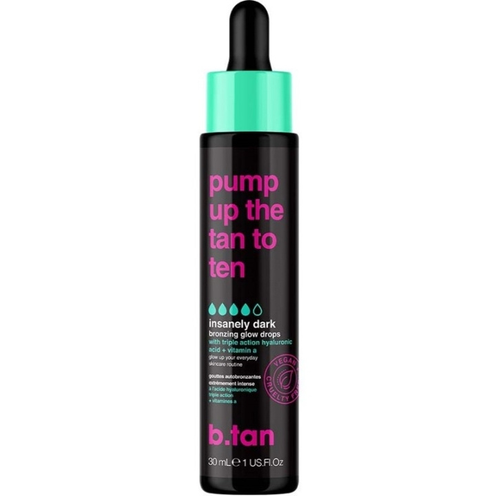 b.tan Pump Up The Tan To Ten Bronzing Glow Drops 30ml in the group BEAUTY & HEALTH / Skin care / Tanning / Sunless tanning at TP E-commerce Nordic AB (C58419)