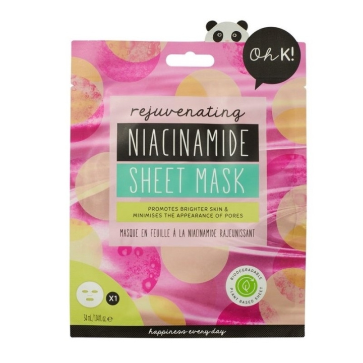 Oh K! Niacinamide Sheet Mask in the group BEAUTY & HEALTH / Skin care / Face / Masks at TP E-commerce Nordic AB (C58428)