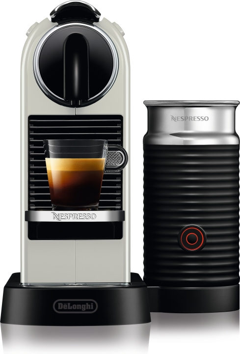 Nespresso Citiz & Milk kapselmaskin, vit in the group HOME, HOUSEHOLD & GARDEN / Household appliances / Coffee makers and accessories / Espresso Machines at TP E-commerce Nordic AB (C58454)