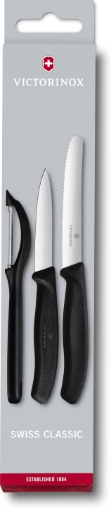Victorinox skalknivssats, 3 delar in the group HOME, HOUSEHOLD & GARDEN / Kitchen utensils / Kitchen knives & Knife sharpeners at TP E-commerce Nordic AB (C58479)