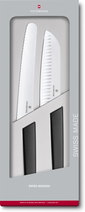 Victorinox Swiss Modern knivset, 2 delar in the group HOME, HOUSEHOLD & GARDEN / Kitchen utensils / Kitchen knives & Knife sharpeners at TP E-commerce Nordic AB (C58491)