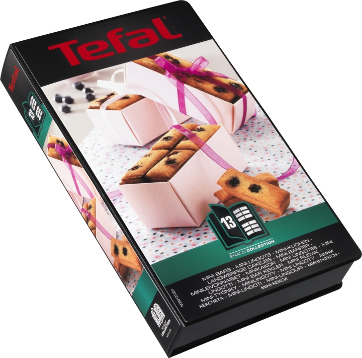 Tefal Snack Collection bakplåtar: 13 minibakelser/bars in the group HOME, HOUSEHOLD & GARDEN / Kitchen utensils / Baking accessories at TP E-commerce Nordic AB (C58494)