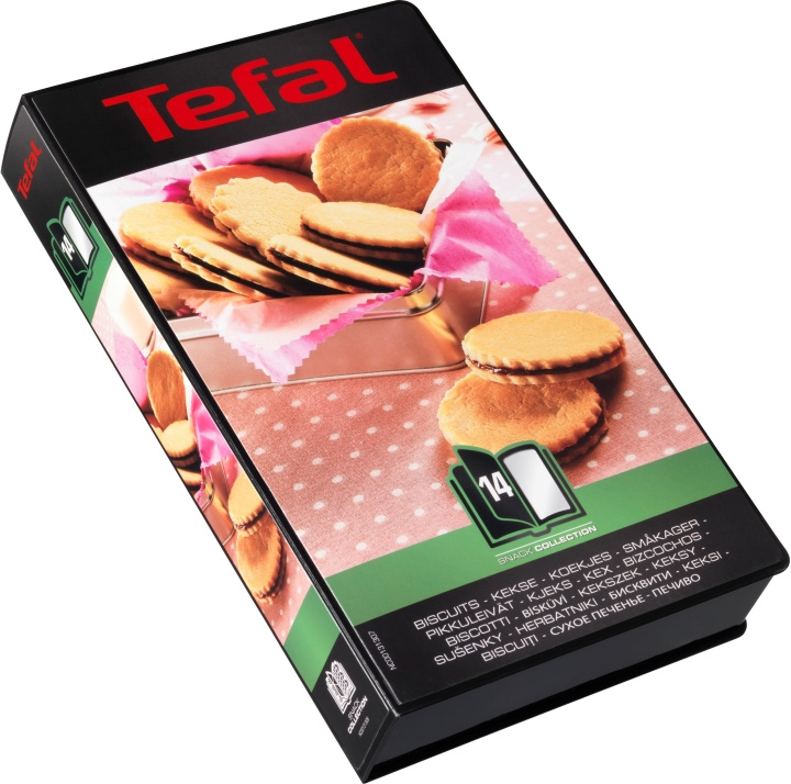 Tefal Snack Collection bakplåtar: 14 kex in the group HOME, HOUSEHOLD & GARDEN / Kitchen utensils / Baking accessories at TP E-commerce Nordic AB (C58495)