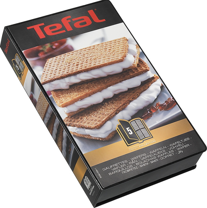 Tefal Snack Collection bakplåtspapper: 5 wafer biscuits in the group HOME, HOUSEHOLD & GARDEN / Kitchen utensils / Baking accessories at TP E-commerce Nordic AB (C58498)