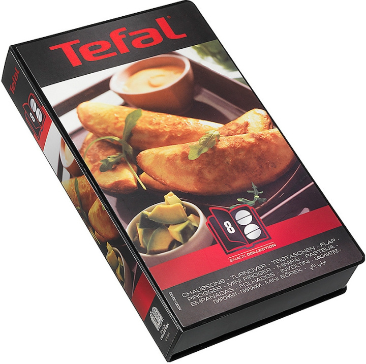 Tefal Snack Collection bakplåtar: 8 piroger in the group HOME, HOUSEHOLD & GARDEN / Kitchen utensils / Baking accessories at TP E-commerce Nordic AB (C58500)