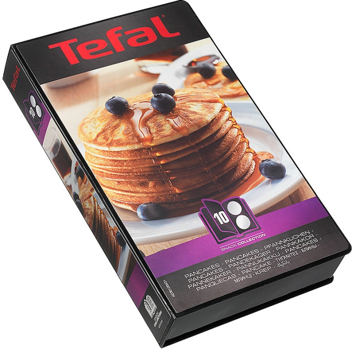 Tefal Snack Collection bakplåtar: 10 pannkakor in the group HOME, HOUSEHOLD & GARDEN / Kitchen utensils / Baking accessories at TP E-commerce Nordic AB (C58501)