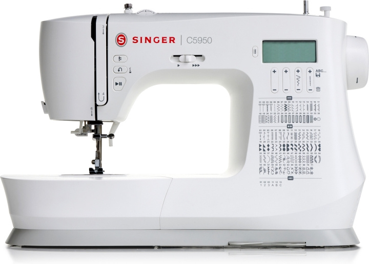 Singer C5955 symaskin in the group HOME, HOUSEHOLD & GARDEN / Household appliances / Sewing machine & Accessories / Sewing machines at TP E-commerce Nordic AB (C58536)
