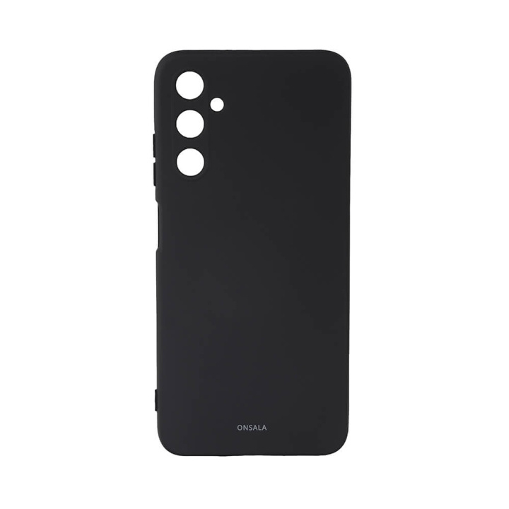 Onsala Phone Case with Silicone Feel Black - Samsung A05s 4G in the group SMARTPHONE & TABLETS / Phone cases / Samsung at TP E-commerce Nordic AB (C58602)