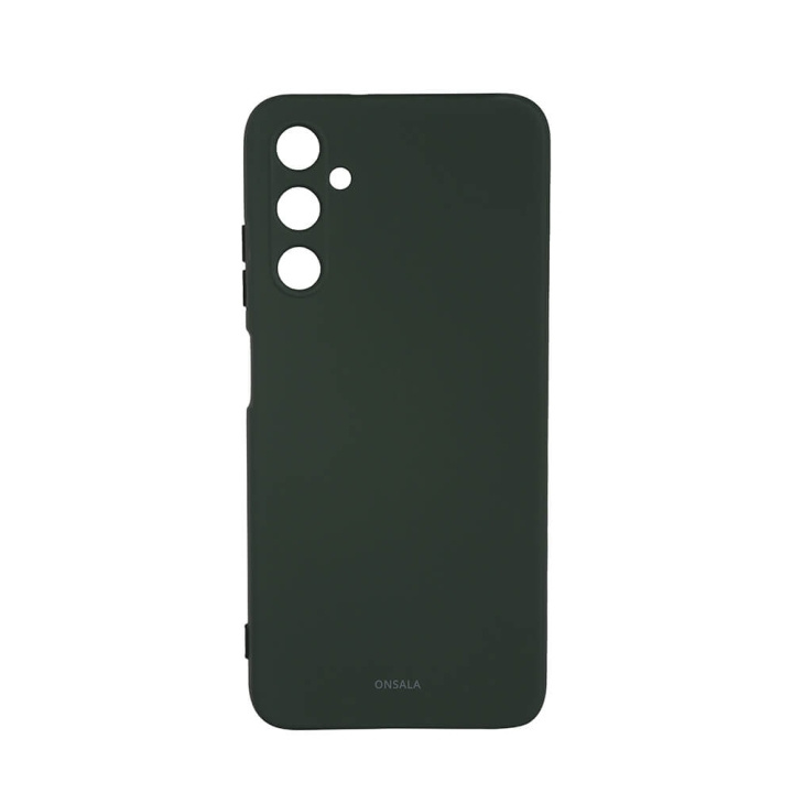 Onsala Phone Case with Silicone Feel Olive Green - Samsung A05s 4G in the group SMARTPHONE & TABLETS / Phone cases / Samsung at TP E-commerce Nordic AB (C58604)