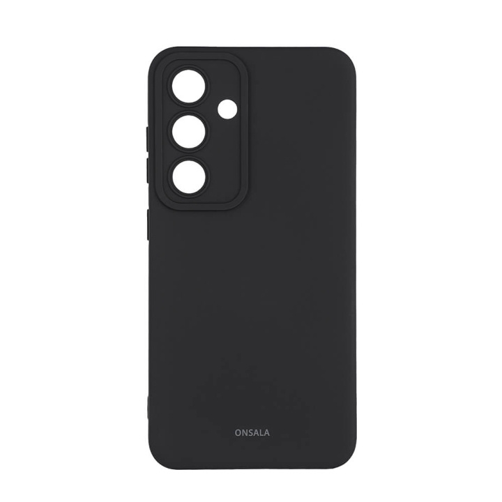 Onsala Phone Case with Silicone Feel Black - Samsung S24 5G in the group SMARTPHONE & TABLETS / Phone cases / Samsung at TP E-commerce Nordic AB (C58605)