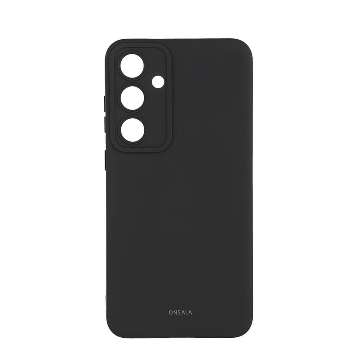 Onsala Backcover Sil Touch Samsung S24+ 5G Black in the group SMARTPHONE & TABLETS / Phone cases / Samsung at TP E-commerce Nordic AB (C58606)